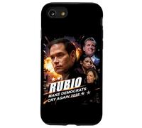 Marco Rubio 2028 Make Democrats Cry Again Action Poster Coque pour iPhone SE (2020) / 7/8