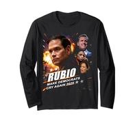 Marco Rubio 2028 Make Democrats Cry Again Action Poster Manche Longue