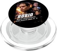 Marco Rubio 2028 Make Democrats Cry Again Action Poster PopSockets PopGrip pour MagSafe