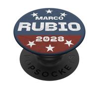 Marco Rubio 2028 pour la Campagne présidentielle américaine Patriotic Vintage PopSockets PopGrip Adhésif