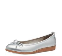 MARCO TOZZI Femme Damen Ballerinas 2-22120-44 Ballerines, argenté, 41 EU