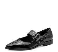 Marco Tozzi 2-22128-45 Ballerines pour Femme Noir Brevet 40 EU, Imprimé Noir, 40 EU
