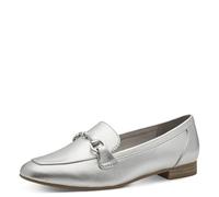 MARCO TOZZI Femme Damen Slipper 2-24213-41 Mocassin, argenté, 40 EU