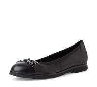 MARCO TOZZI Ballerine pour Femme 2-22106-43, Noir, 39 EU