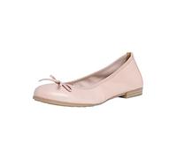 MARCO TOZZI Ballerines en Cuir avec nœud pour Femme, Beige Nude., 37 EU