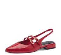 MARCO TOZZI Ballerines à lanières rouge, Taille 40