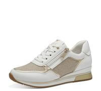 MARCO TOZZI Basket by Guido Maria Kretschmer 2-23713-41 Femme, Blanc Or, 39 EU