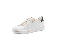 MARCO TOZZI Baskets Femme Semelle intérieure Amovible Feel Me Douce Doublure Douce Moderne, Blanc (White Comb), 37 EU