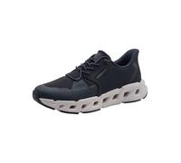 MARCO TOZZI Homme Baskets Semelle Amovible léger élastique Laçage Stylé, Bleu (Navy), 44 EU
