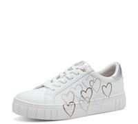 Marco Tozzi Baskets Femme Blanches Argentées 23711