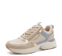 MARCO TOZZI Baskets Femme Semelle intérieure Amovible Feel Me Douce Doublure Douce Moderne, Beige (Cream Comb), 40 EU