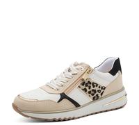 MARCO TOZZI Baskets Femme Semelle intérieure Amovible Feel Me Douce Doublure Douce Moderne, Blanc (White Comb), 39 EU