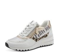 MARCO TOZZI Baskets Femme Semelle intérieure Amovible Feel Me Douce Doublure Douce Moderne, Gris (Quartz Comb), 40 EU