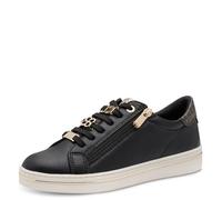 MARCO TOZZI Baskets Femme Semelle intérieure Amovible Feel Me Douce Doublure Douce Moderne, Noir (Black Comb), 40 EU