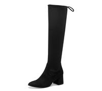 Marco Tozzi Bottes Femme Stretch Longue Tige Carrée Talon Bloc 2-25509-41