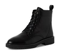 MARCO TOZZI Bottines à Lacets en Cuir Femme avec Fermeture Éclair