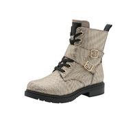 MARCO TOZZI Bottines à Lacets Femme avec Fermeture Éclair Talon Bloc