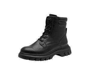 MARCO TOZZI Bottines à Lacets Femme avec Semelle Épaisse Modernes