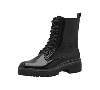 MARCO TOZZI Bottines à Lacets pour Femme 2-25202-43 Botte Tendance, Imprimé Noir, 38 EU