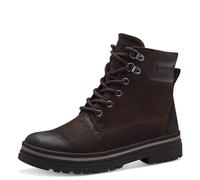 Marco Tozzi Bottines à lacets pour femme 2-26260-43 Botte tendance Café Comb 38 EU