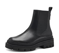 MARCO TOZZI Bottines Chelsea pour femme en cuir synthétique à plateforme, Noir, 40 EU