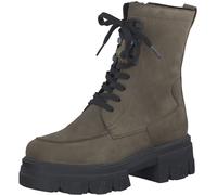 MARCO TOZZI Bottines En Cuir Pour Femmes Combat Boot Avec Talon Épais 2-25209-41