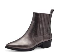 MARCO TOZZI Bottines Plates pour Femme 2-25080-41 Botte de Western, Ardoise, 41 EU