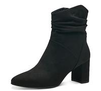 MARCO TOZZI Bottines pour femme avec talon bloc élégant, Noir, 39 EU