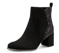 MARCO TOZZI Bottines tendance pour femme 2-25095-41 - Noir/léopard - Taille 37 EU, Noir/léopard, 37 EU