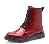 MARCO TOZZI Bottines tendance pour femme, 2-25282-41, DK.RED PAT, 38 EU, Dk Red Pat, 38 EU