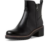 MARCO TOZZI Bottines tendance pour femme - Fermeture éclair et slip - 25430-43 - Noir - Taille 40 UE, Noir, 40 EU