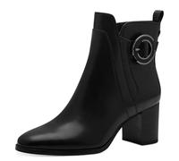 MARCO TOZZI Bottines zippées pour Femme 2-25319-43 Botte Tendance, Noir, 38 EU