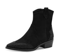 MARCO TOZZI Bottines zippées pour Femme 2-25340-43 Botte de Western, Noir, 39 EU