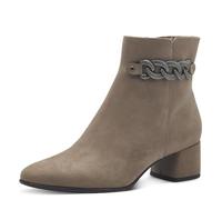 MARCO TOZZI Bottines zippées pour Femme 2-25352-43, Stone, 41 EU
