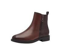 MARCO TOZZI Bottines zippées pour Femme 2-25362-43 Botte Tendance, Cognac Comb, 38 EU