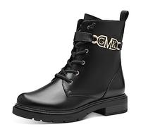 MARCO TOZZI Femme 2-85202-41 085 Bottes à Lacets, Black Gold, 41 EU