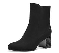 MARCO TOZZI by Guido Maria Kretschmer Bottines pour femme avec talon bloc et rivets, Noir, 36 EU