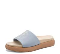 Marco Tozzi by Guido Maria Kretschmer Femme Sandale Semelle intérieure Feel Me Souple Doublure Douce Élastique, Bleu (LT.Blue), 39 EU