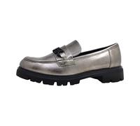 MARCO TOZZI by Guido Maria Kretschmer Mocassins pour Femme sans Talon élégant avec Talon Bloc, Ardoise, 39 EU