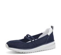 MARCO TOZZI Chaussons Confortables pour Femme avec lanières, Navy Comb, 40 EU