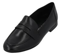 MARCO TOZZI Chaussons en Cuir Souple Feel Me pour Femme, 2-24218-42 Mocassin, Noir, 37 EU