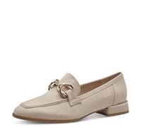 MARCO TOZZI Chaussons Feel Me pour Femme, Semelle intérieure Douce, 2-24212-42 Mocassin de Style Conduite, Beige, 41 EU
