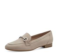 MARCO TOZZI Chaussons Feel Me pour Femme, Semelle intérieure Douce, 2-24212-42 Mocassin de Style Conduite, Beige, 38 EU