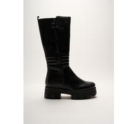 MARCO TOZZI Femme Damen 2-2-25600-29 Botte Haute Jusqu'au Genou, Noir (Black Antic), 41 EU