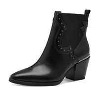 MARCO TOZZI Chelsea 2-25315-43 Chaussures pour Femme Botte de Western, Noir, 41 EU