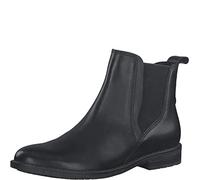 Marco Tozzi Bottines Chelsea 25366-41 en cuir plates Noir Femme 40