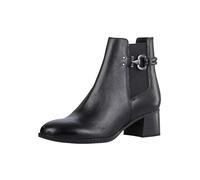 MARCO TOZZI Damen Chelsea Boots aus Leder mit Absatz, Schwarz (Black), 40 EU