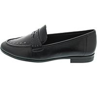 MARCO TOZZI Damen Slipper aus Leder Elegant, Schwarz (Black), 40 EU
