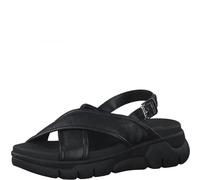 MARCO TOZZI Femme 2-2-28761-28 Sandale, Noir, 37 EU