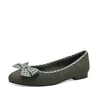 MARCO TOZZI Femme 2-22180-41 Ballerine, Kaki Comb, 38 EU
